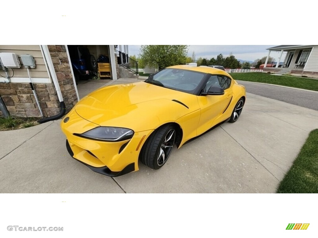 Nitro Yellow 2020 Toyota GR Supra 3.0 Premium Exterior Photo #146227293
