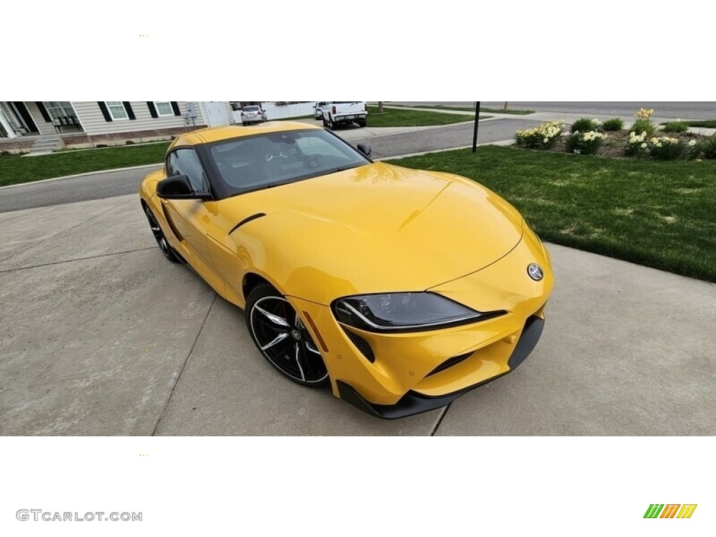 Nitro Yellow 2020 Toyota GR Supra 3.0 Premium Exterior Photo #146227305