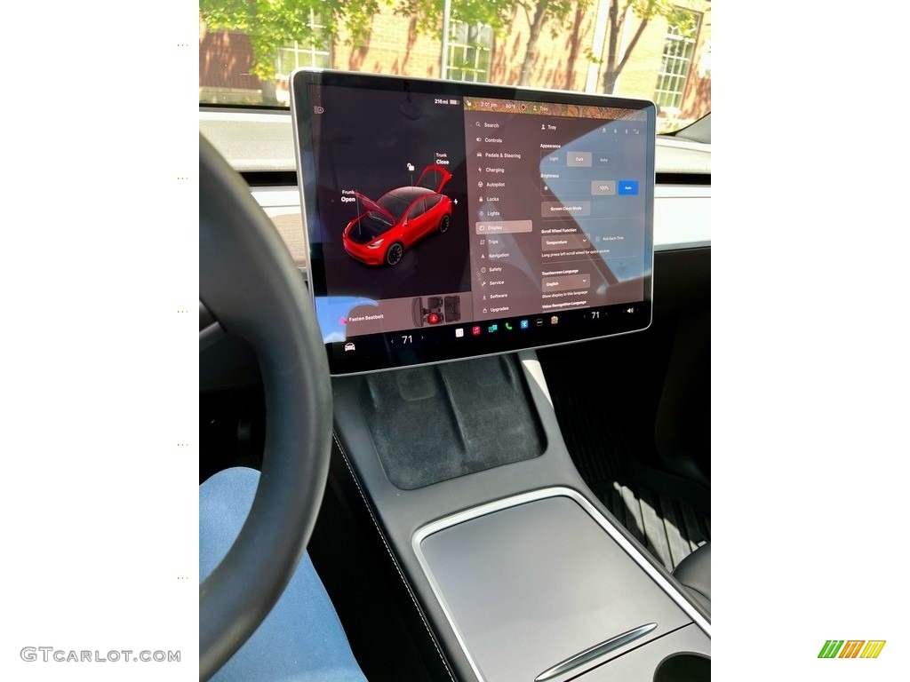 2022 Tesla Model Y Long Range AWD Controls Photo #146227521