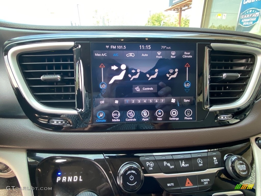 2020 Pacifica Touring L - Ocean Blue Metallic / Alloy/Black photo #34