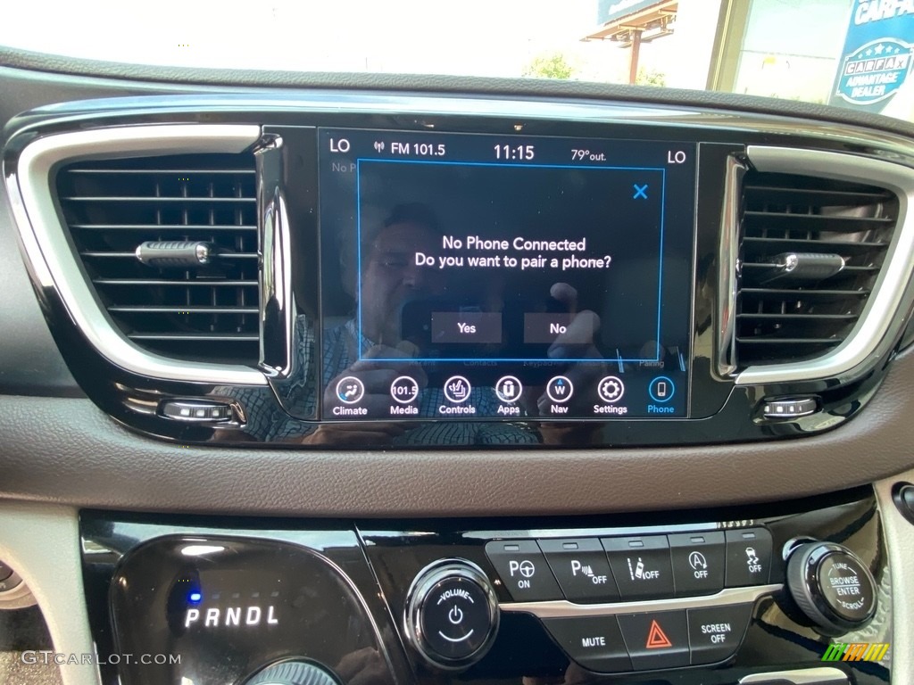 2020 Pacifica Touring L - Ocean Blue Metallic / Alloy/Black photo #37