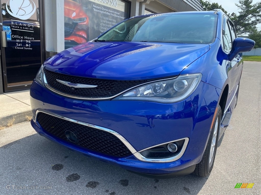 2020 Pacifica Touring L - Ocean Blue Metallic / Alloy/Black photo #44