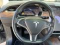 Black 2018 Tesla Model X 100D Steering Wheel