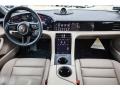 Atacama Beige/Basalt Black Front Seat Photo for 2021 Porsche Taycan #146229399