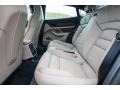 2021 Porsche Taycan Atacama Beige/Basalt Black Interior Rear Seat Photo