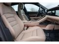 2021 Porsche Taycan Atacama Beige/Basalt Black Interior Front Seat Photo