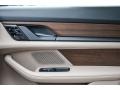 2021 Porsche Taycan Atacama Beige/Basalt Black Interior Door Panel Photo