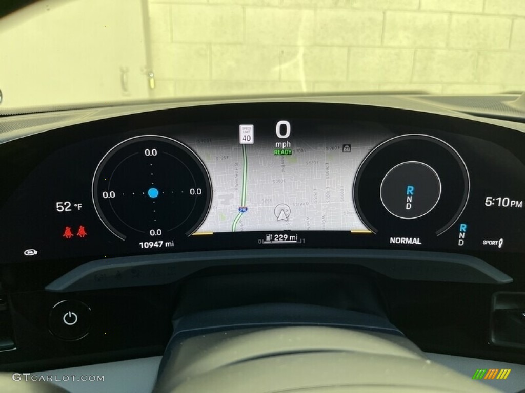 2021 Porsche Taycan 4S Sedan Gauges Photos