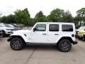 Bright White 2024 Jeep Wrangler 4-Door Sahara 4x4 Exterior