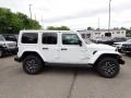 Bright White 2024 Jeep Wrangler 4-Door Sahara 4x4 Exterior