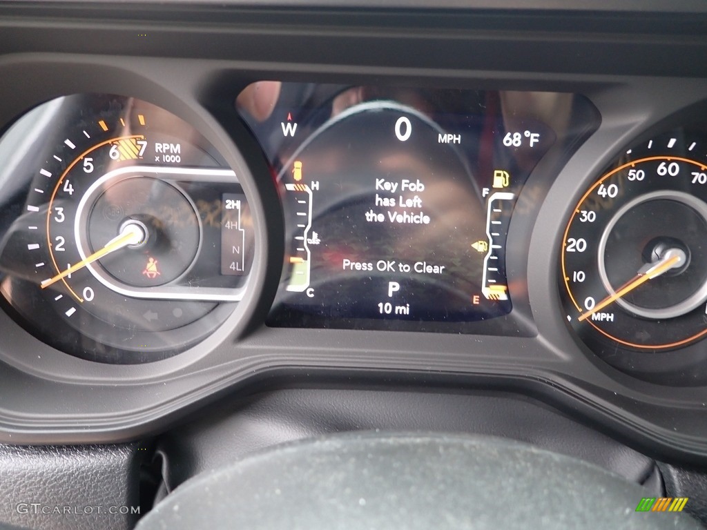 2024 Jeep Wrangler 4-Door Sahara 4x4 Gauges Photo #146229750