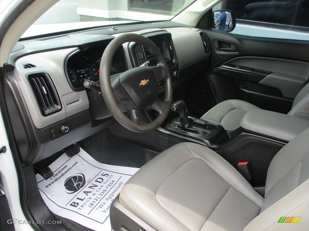 Jet Black/Dark Ash Interior 2018 Chevrolet Colorado WT Extended Cab Photo #146229896