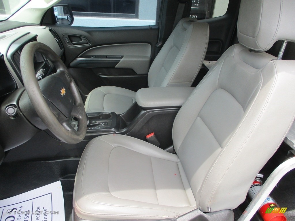 Jet Black/Dark Ash Interior 2018 Chevrolet Colorado WT Extended Cab Photo #146229918