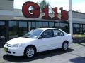 2005 Taffeta White Honda Civic LX Sedan  photo #1