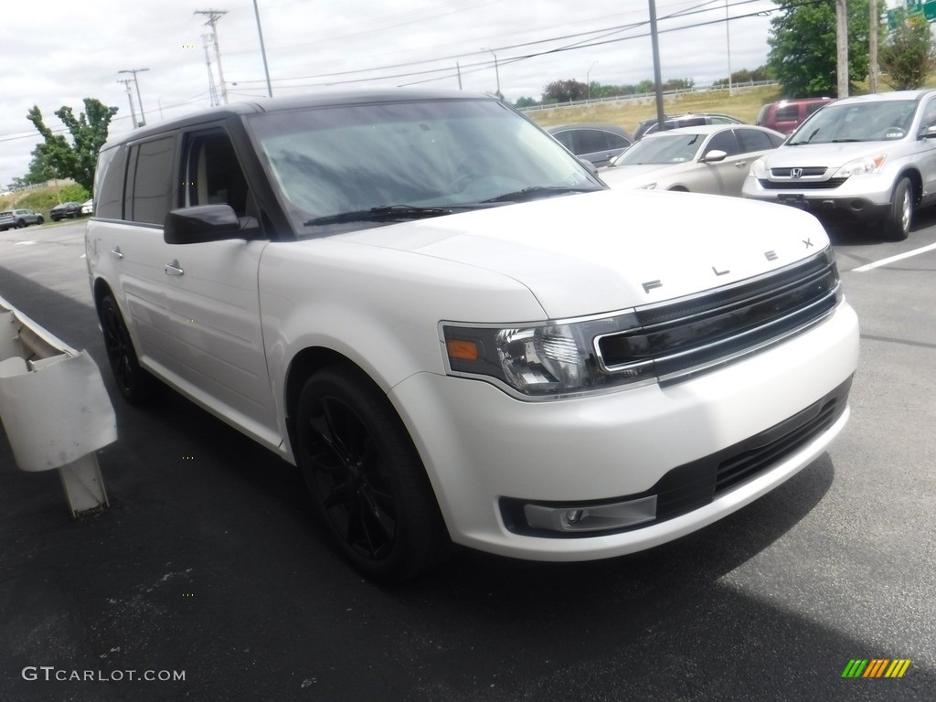 2019 Flex SEL AWD - White Platinum / Charcoal Black photo #6