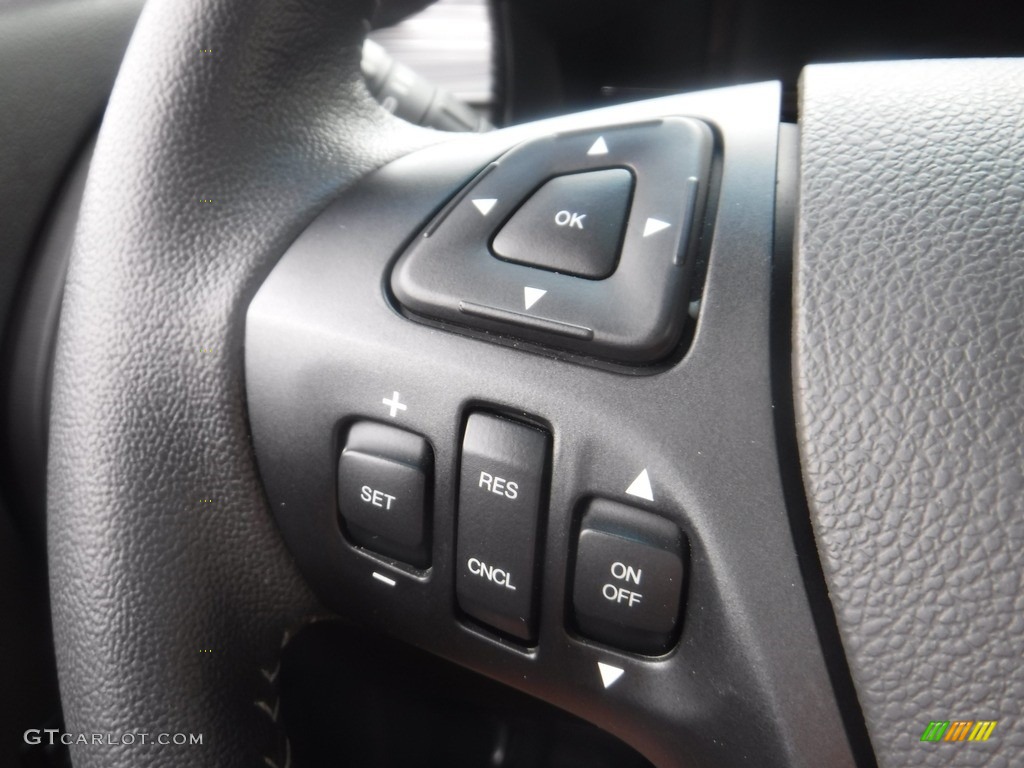 2019 Ford Flex SEL AWD Charcoal Black Steering Wheel Photo #146230821