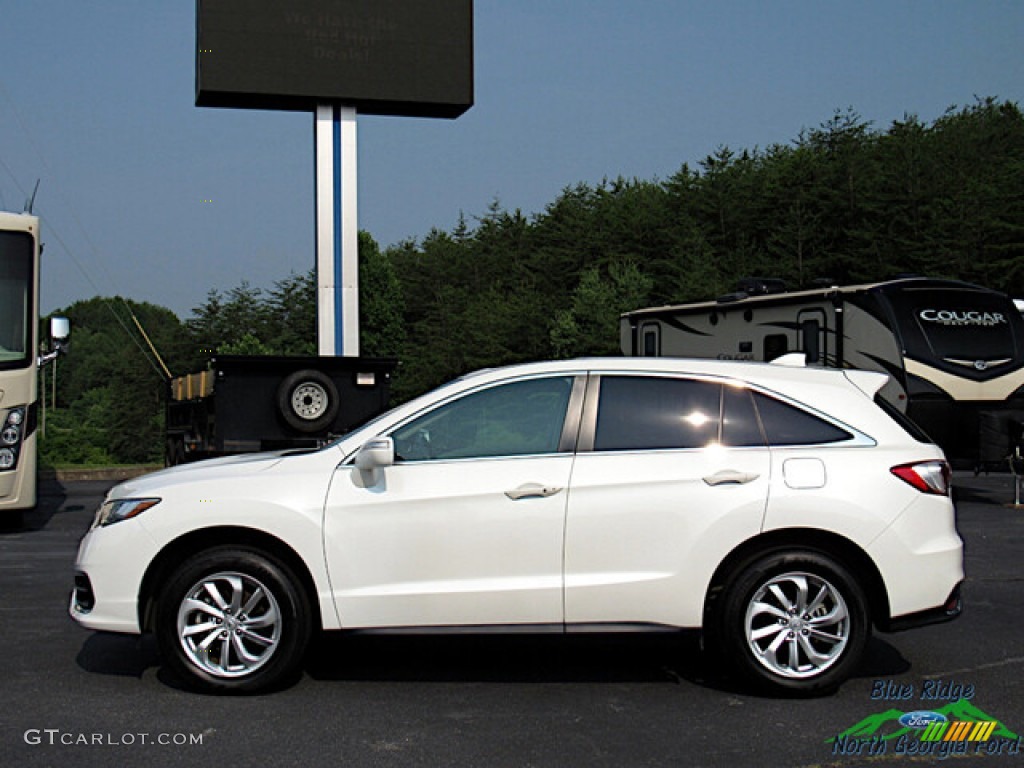 2018 RDX FWD Technology - White Diamond Pearl / Parchment photo #2