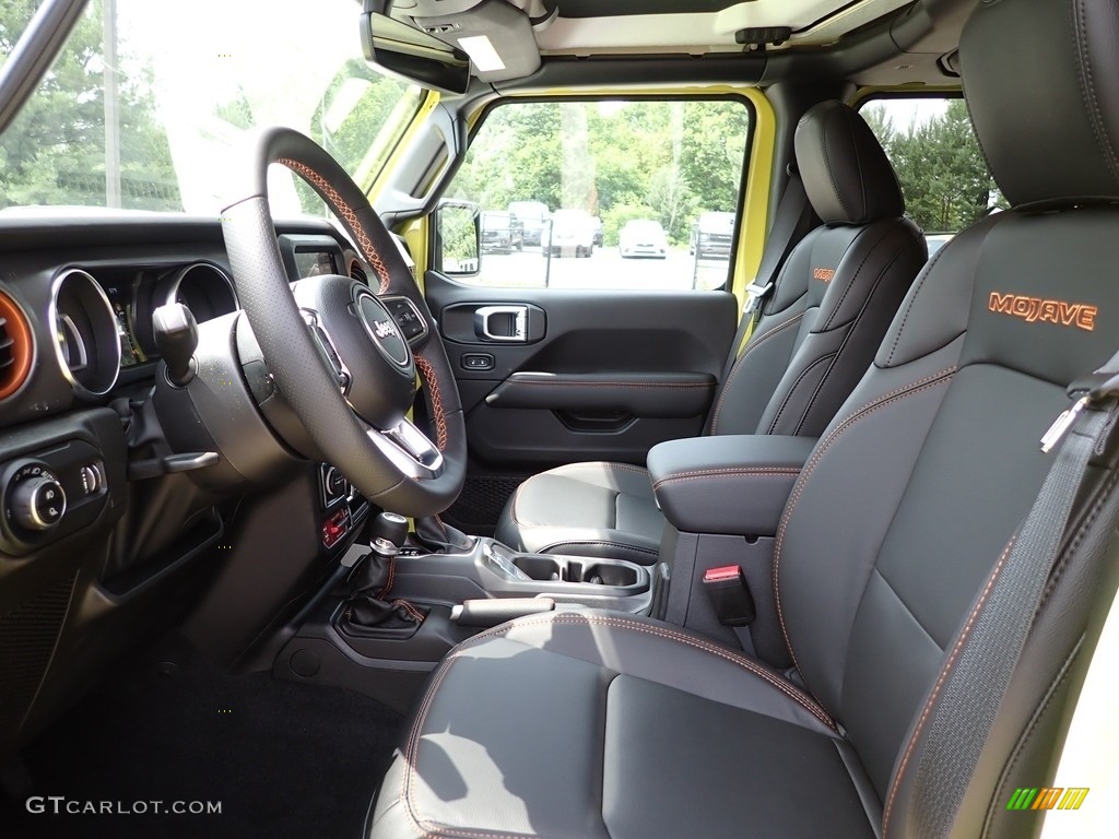 Black Interior 2023 Jeep Gladiator Mojave 4x4 Photo #146231901
