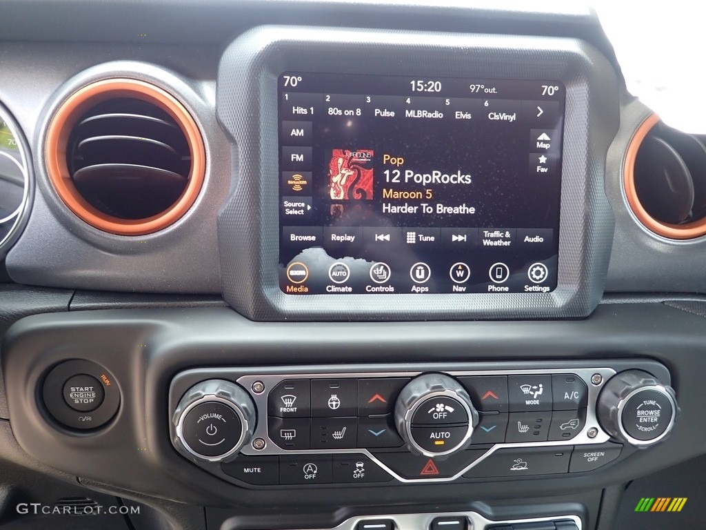 2023 Jeep Gladiator Mojave 4x4 Controls Photo #146231976