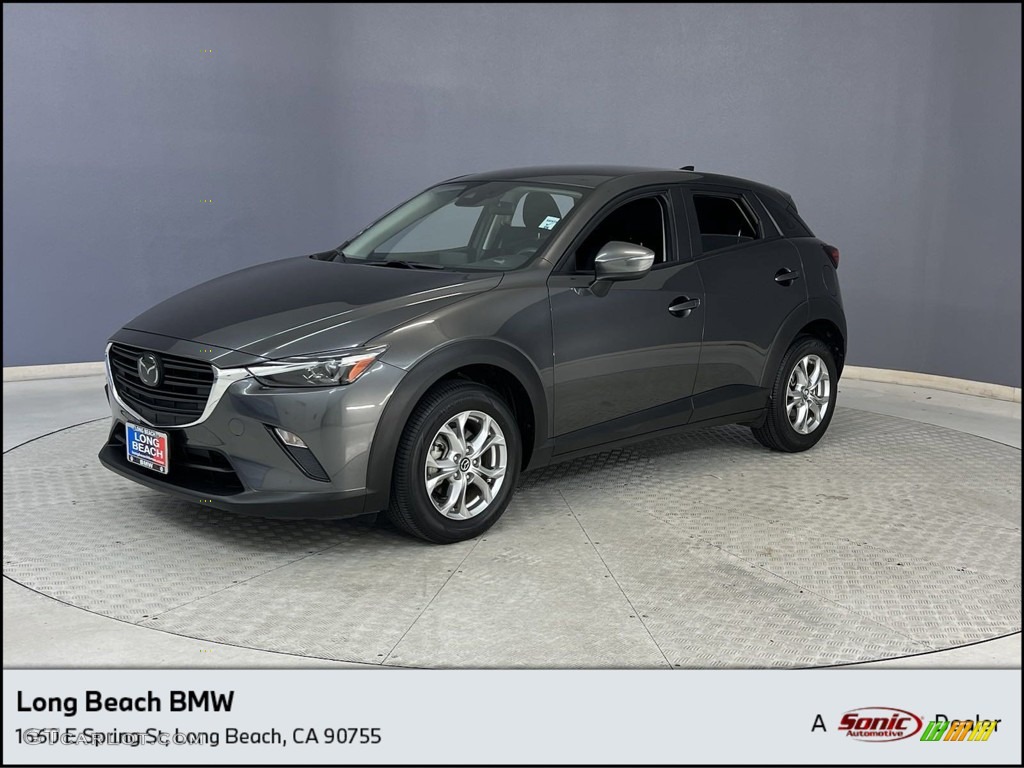 2021 CX-3 Sport - Machine Gray Metallic / Black photo #1