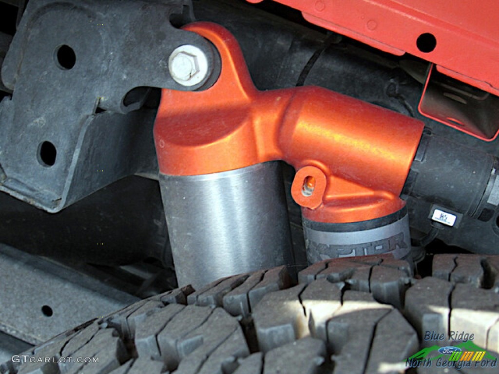 2022 F150 SVT Raptor SuperCrew 4x4 - Code Orange / Black photo #10