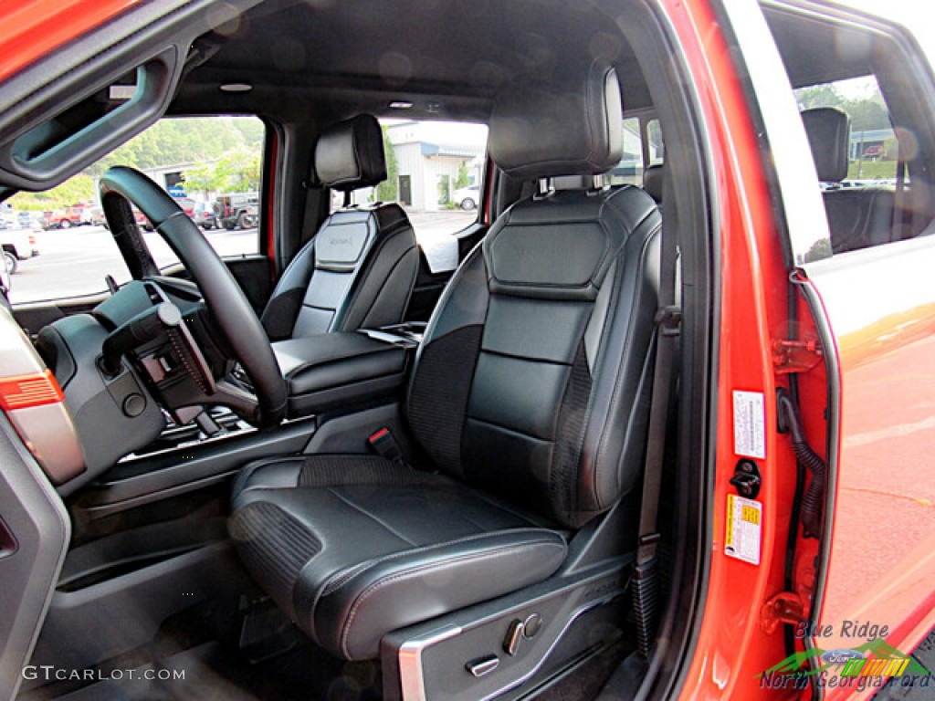 2022 F150 SVT Raptor SuperCrew 4x4 - Code Orange / Black photo #12