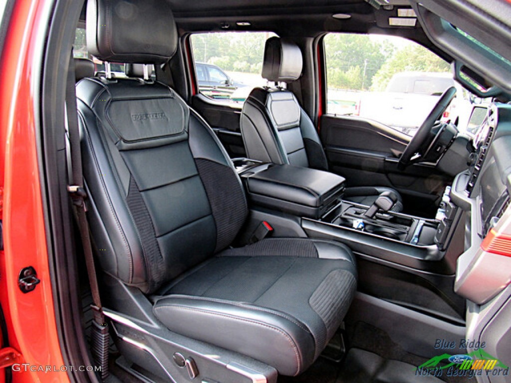 2022 F150 SVT Raptor SuperCrew 4x4 - Code Orange / Black photo #13