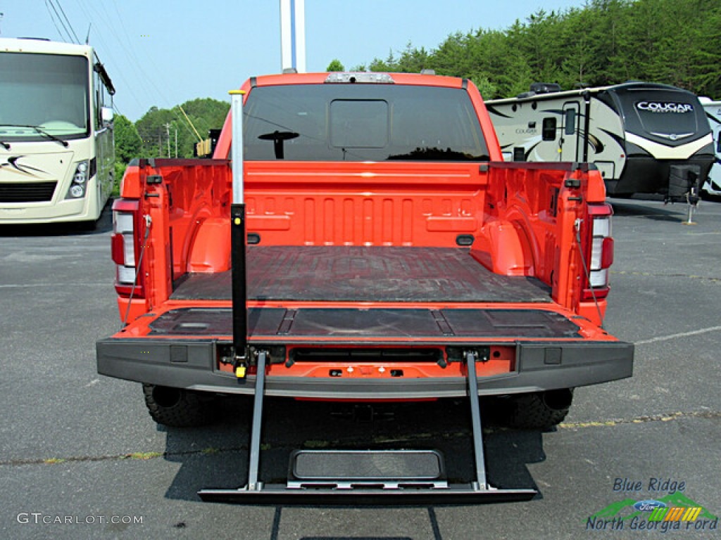 2022 F150 SVT Raptor SuperCrew 4x4 - Code Orange / Black photo #15