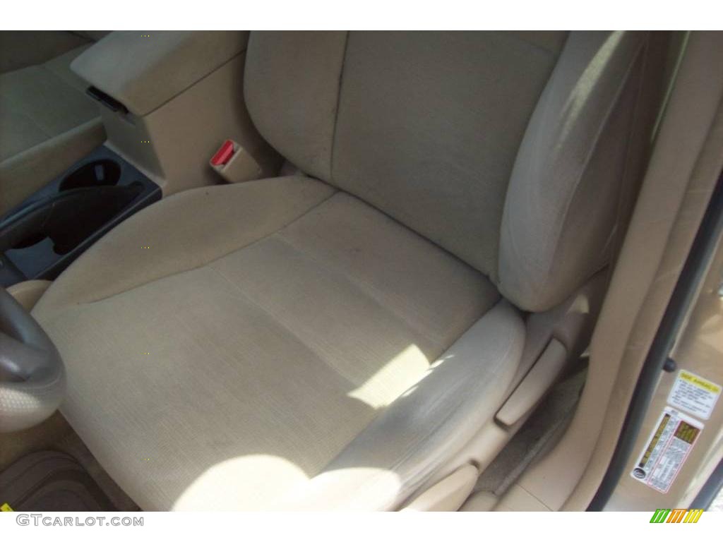 2007 Accord LX Sedan - Desert Mist Metallic / Ivory photo #6
