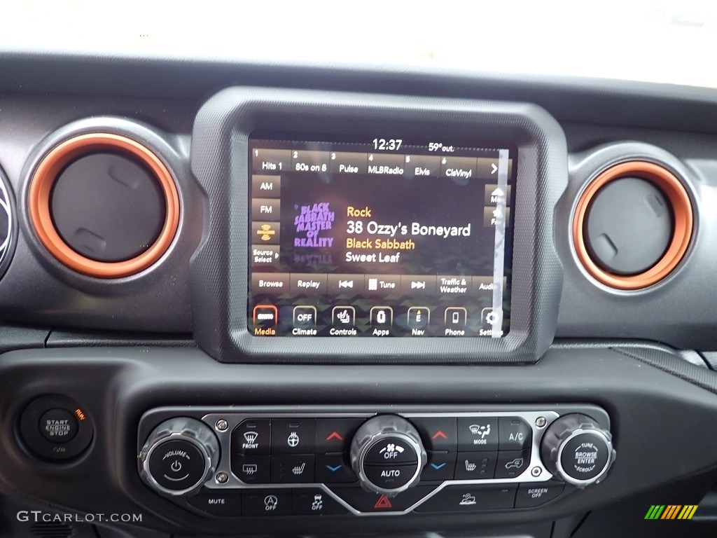 2023 Jeep Gladiator Mojave 4x4 Controls Photo #146234001