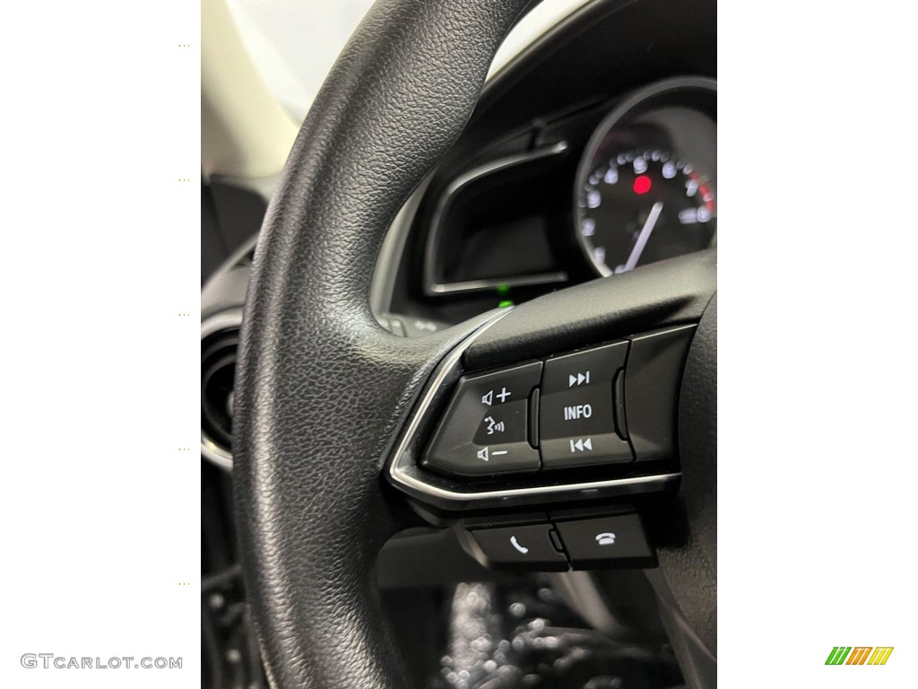2021 Mazda CX-3 Sport Black Steering Wheel Photo #146234028
