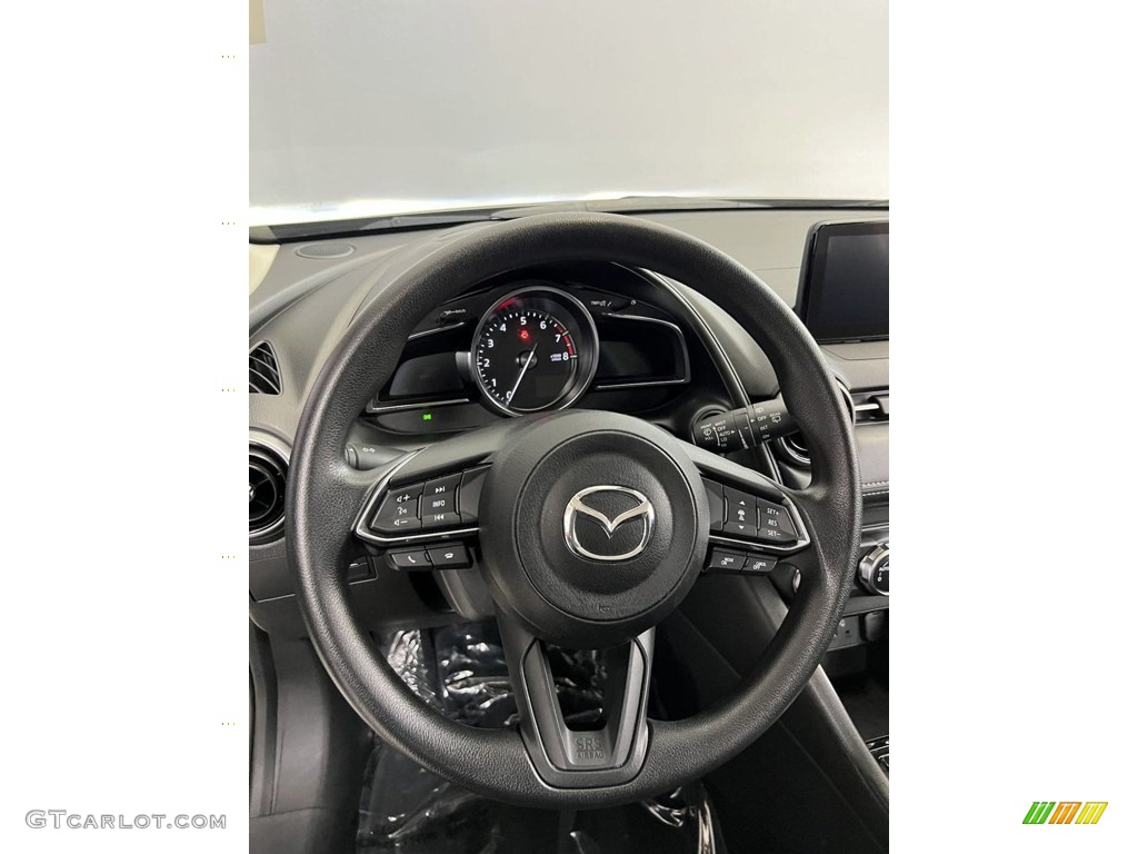 2021 Mazda CX-3 Sport Black Steering Wheel Photo #146234046