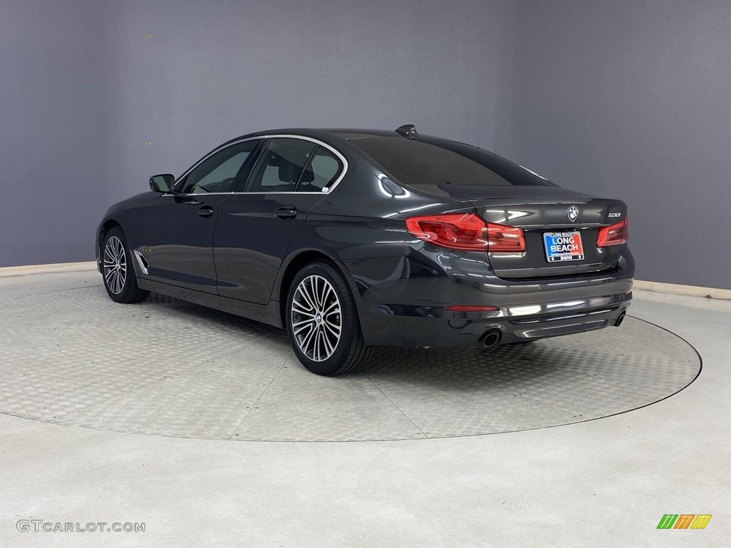 2020 5 Series 530i Sedan - Dark Graphite Metallic / Black photo #3