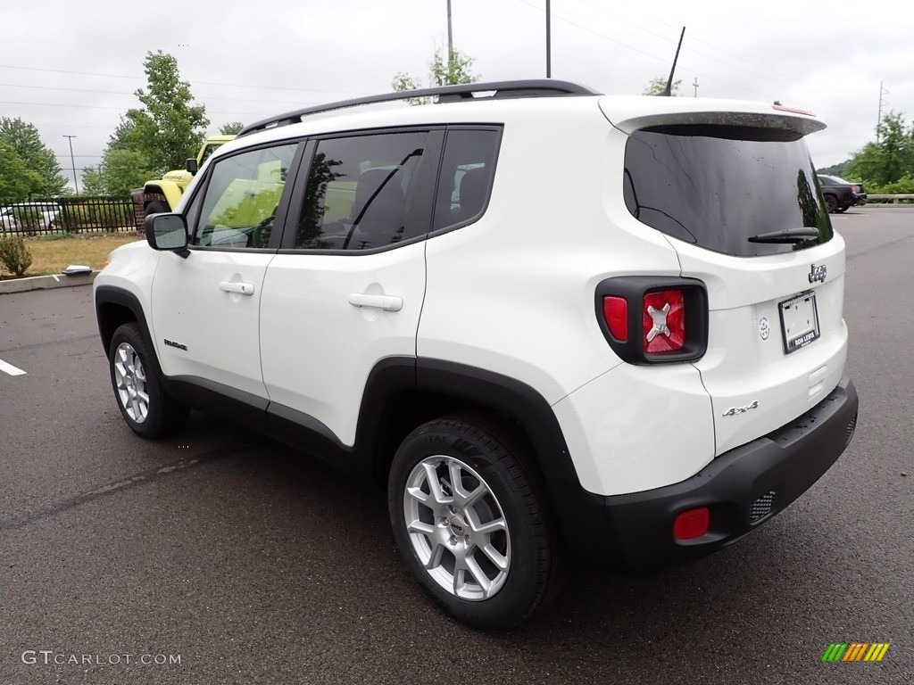 2023 Renegade Latitude 4x4 - Alpine White / Black photo #3