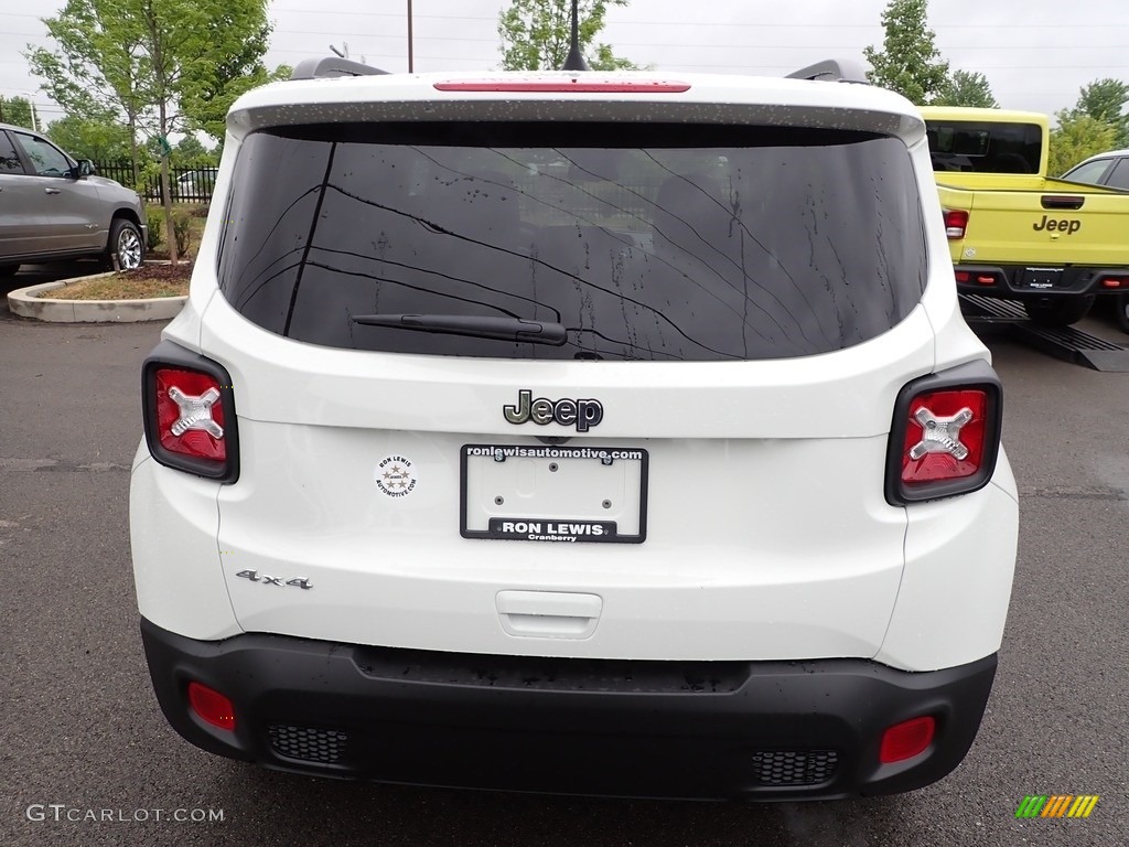 2023 Renegade Latitude 4x4 - Alpine White / Black photo #4