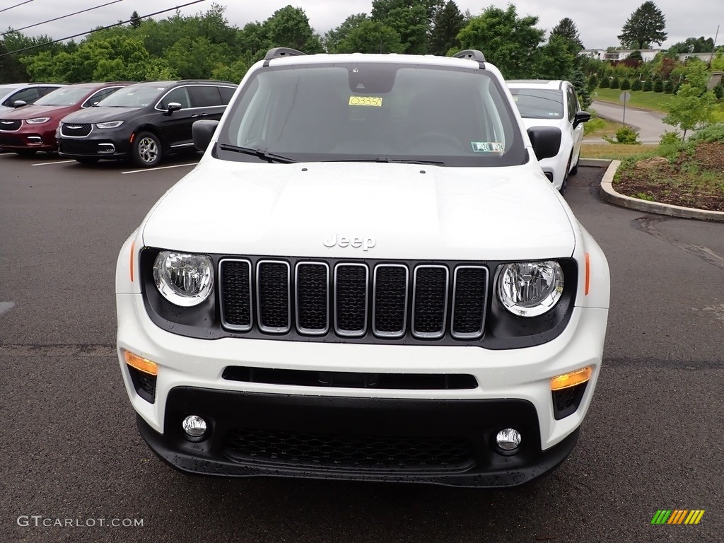 2023 Renegade Latitude 4x4 - Alpine White / Black photo #8