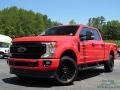 Race Red 2022 Ford F250 Super Duty XLT Crew Cab 4x4