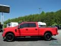 2022 Race Red Ford F250 Super Duty XLT Crew Cab 4x4  photo #2