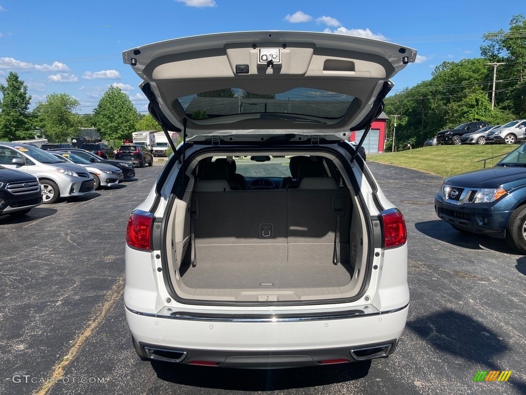 2017 Enclave Leather - White Frost Tricoat / Light Titanium photo #5