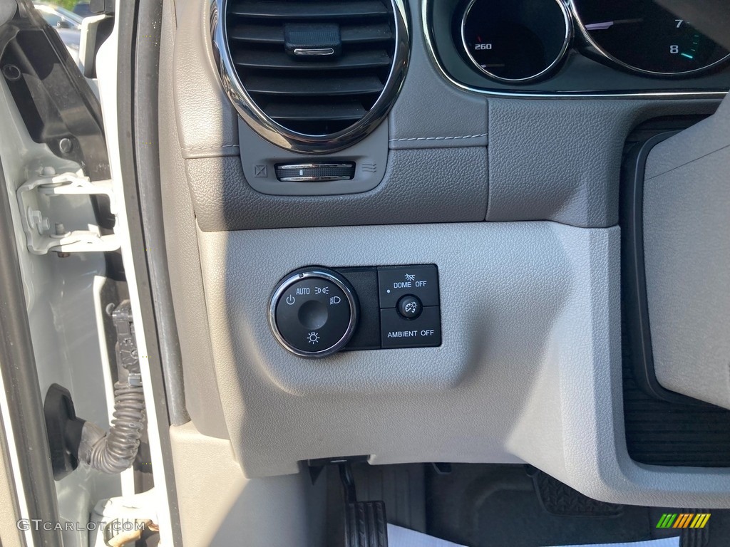 2017 Enclave Leather - White Frost Tricoat / Light Titanium photo #27