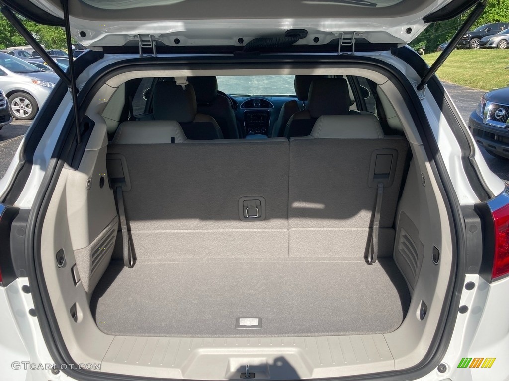 2017 Enclave Leather - White Frost Tricoat / Light Titanium photo #41