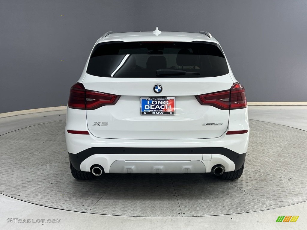 2020 X3 sDrive30i - Alpine White / Canberra Beige/Black photo #10