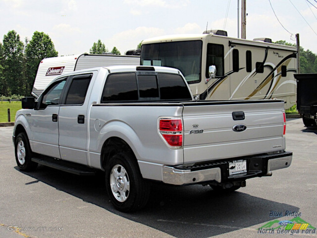 2014 F150 XL SuperCrew - Ingot Silver / Steel Grey photo #3