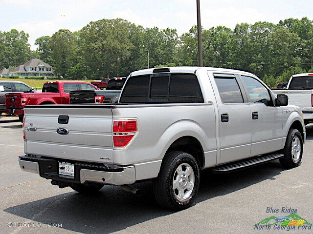 2014 F150 XL SuperCrew - Ingot Silver / Steel Grey photo #5