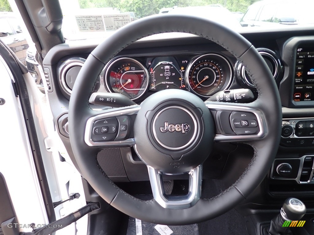 2023 Wrangler Unlimited Sahara Altitude 4x4 - Bright White / Black photo #19