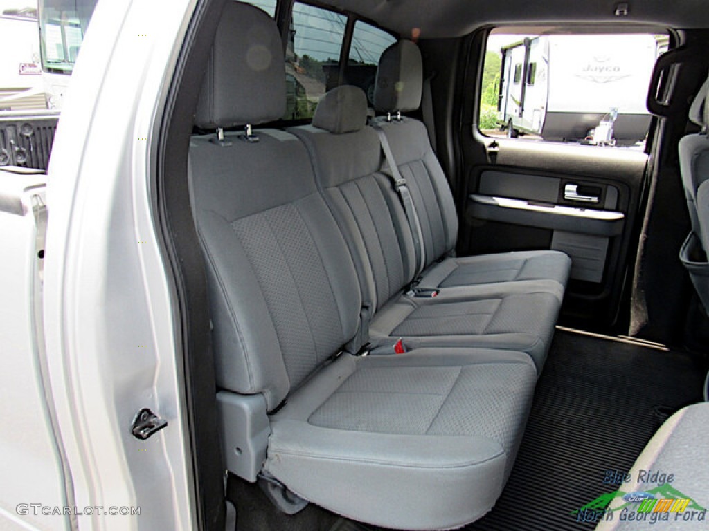 2014 F150 XL SuperCrew - Ingot Silver / Steel Grey photo #13