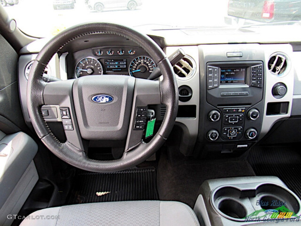 2014 F150 XL SuperCrew - Ingot Silver / Steel Grey photo #15