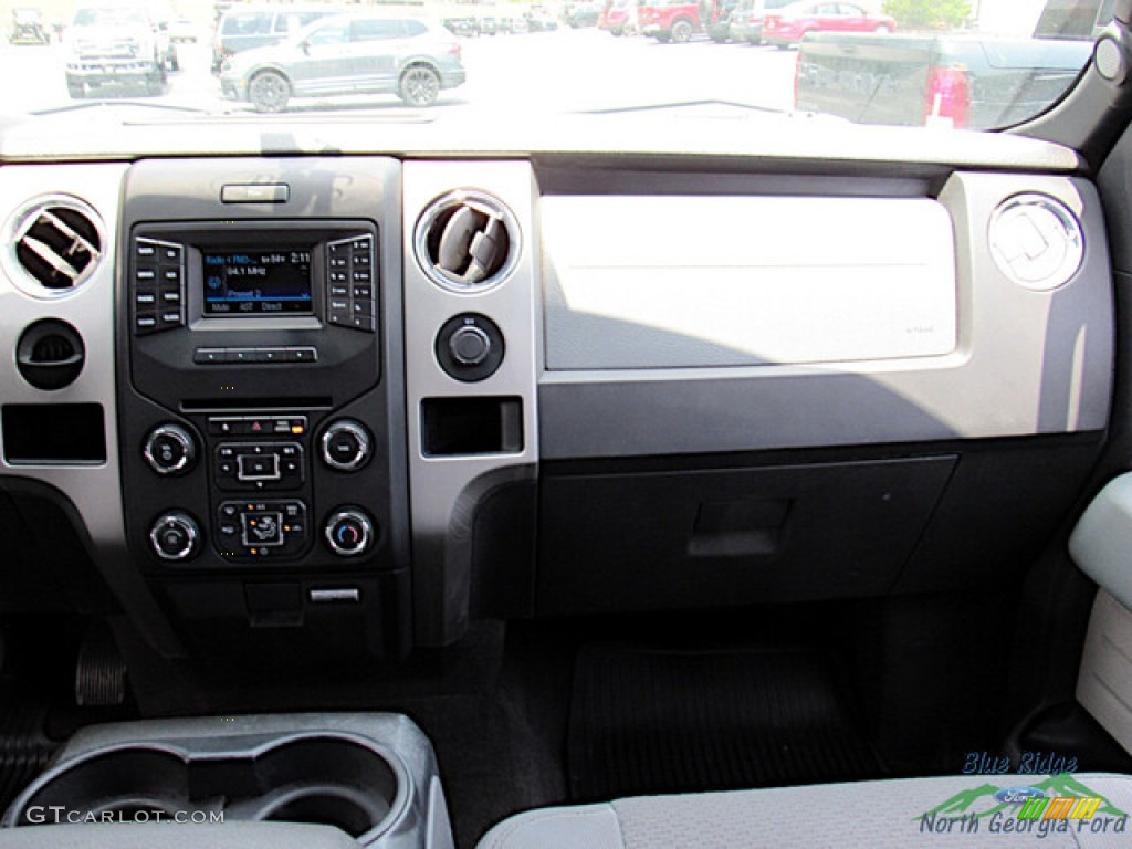 2014 F150 XL SuperCrew - Ingot Silver / Steel Grey photo #16
