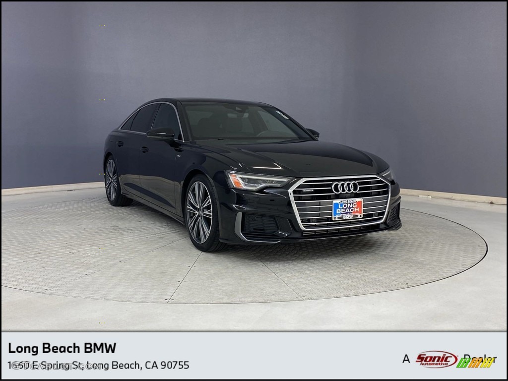 2019 A6 3.0 TFSI Premium Plus quattro - Brilliant Black / Black photo #1