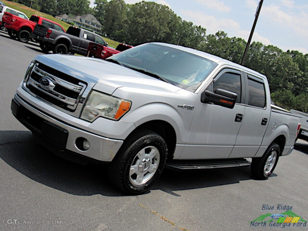 2014 F150 XL SuperCrew - Ingot Silver / Steel Grey photo #19
